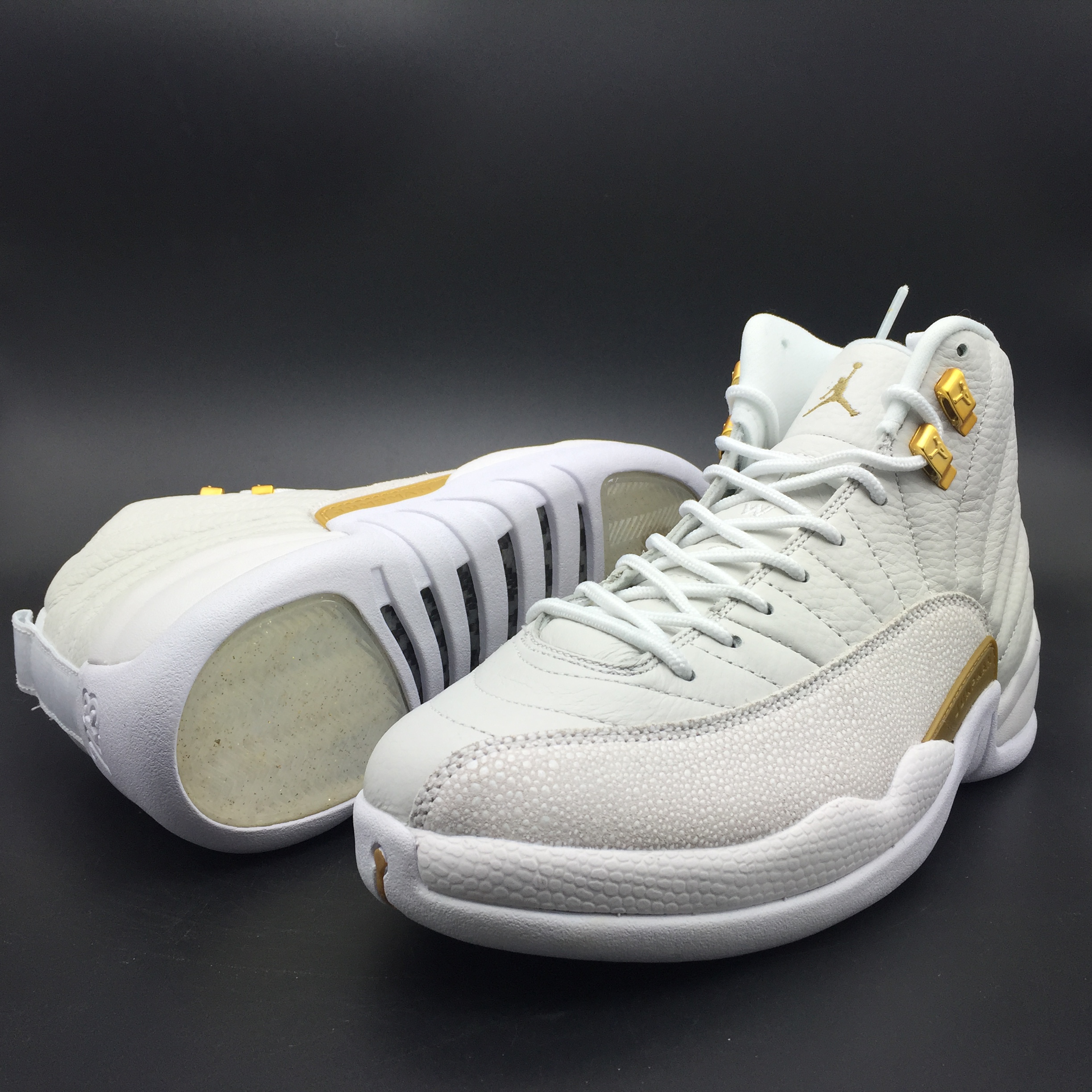 Air Jordan 12 Retro Ovo White Metallic Gold 873864 102 7 - www.kickbulk.co