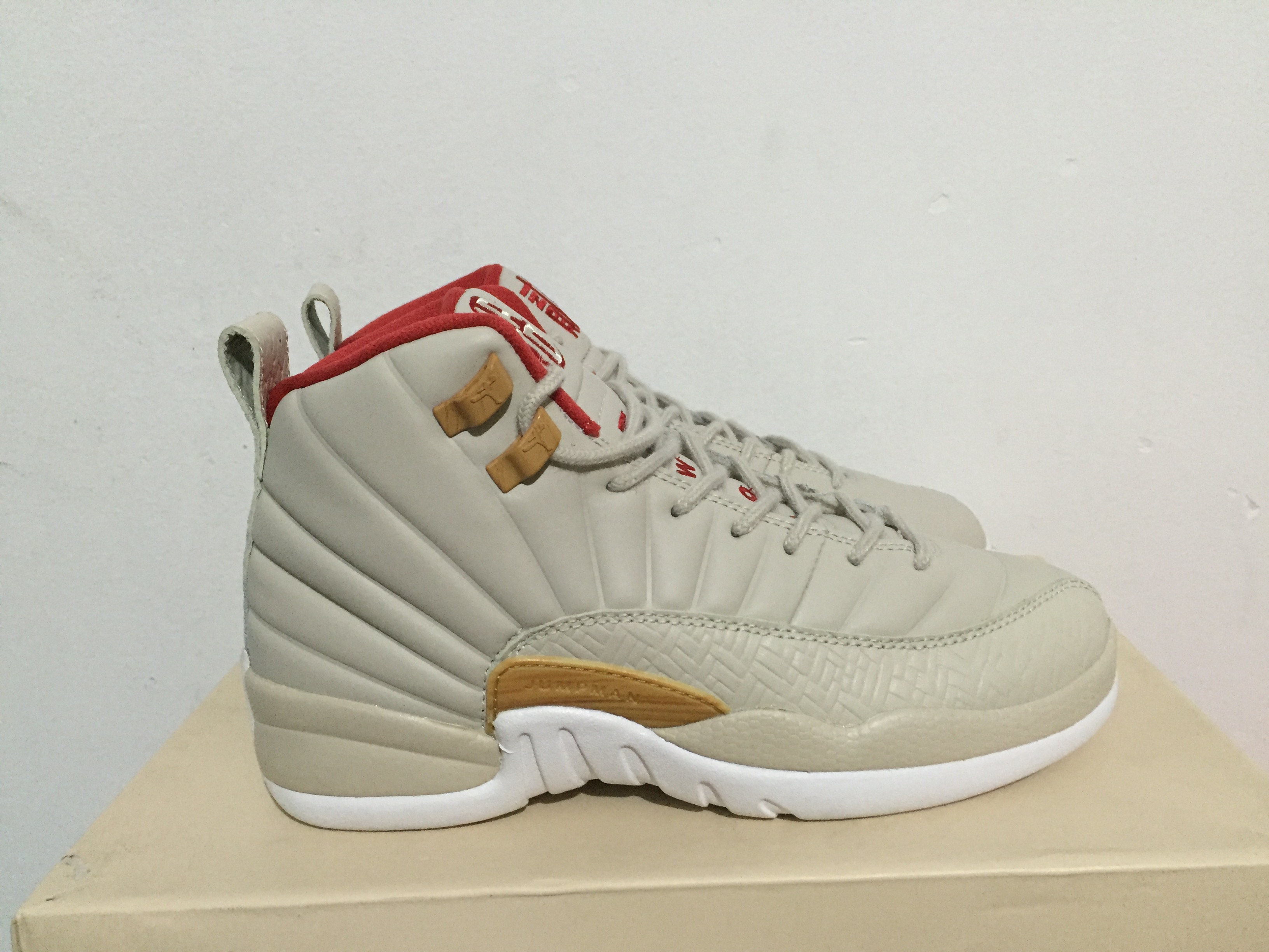 Nike Air Jordan 12 Retro Cny Gs Chinese New Year 2017 881428 142 12 - www.kickbulk.co