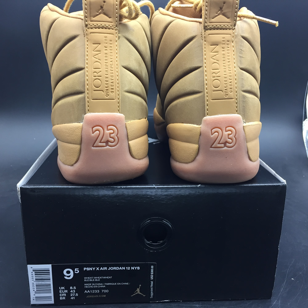 Nike Psny Air Jordan 12 Wheat Aa1233 700 10 - www.kickbulk.co