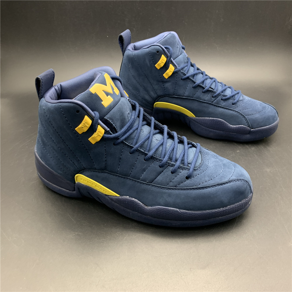 Nike Air Jordan 12 Michigan Bq3180 407 For Sale 8 - www.kickbulk.co