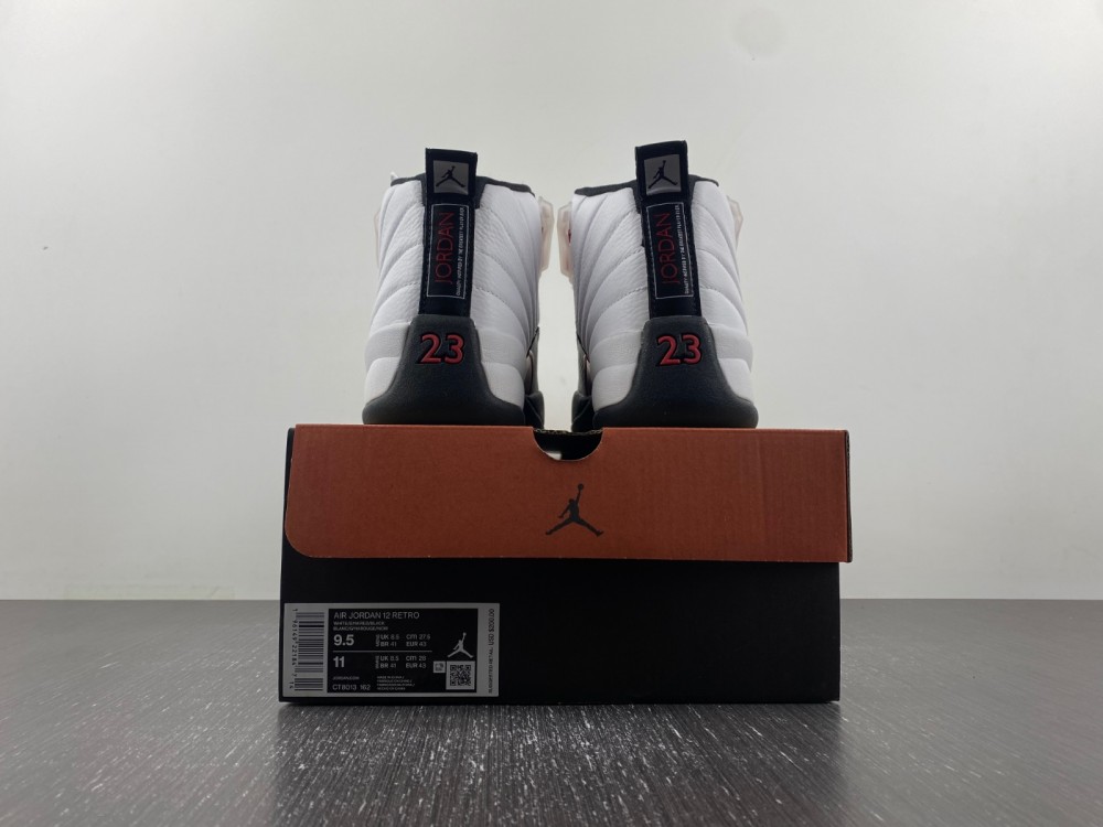 Air Jordan 12 Retro Red Taxi Ct8013 162 9 - www.kickbulk.co