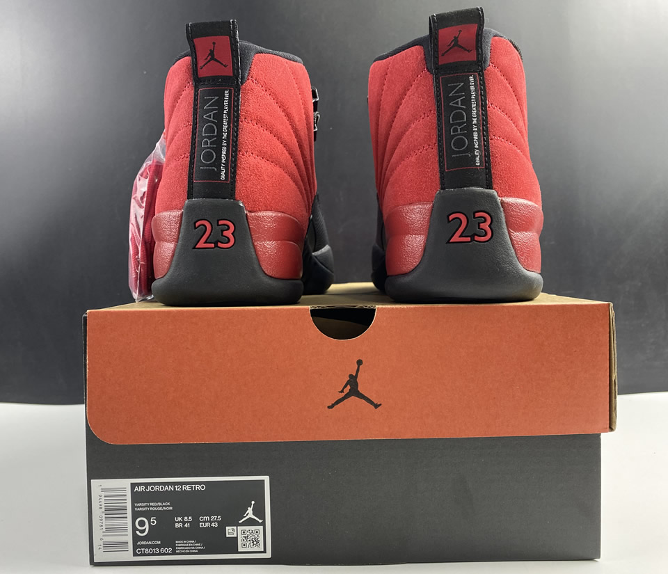 Air Jordan 12 Retro Reverse Flu Game Ct8013 602 21 - www.kickbulk.co