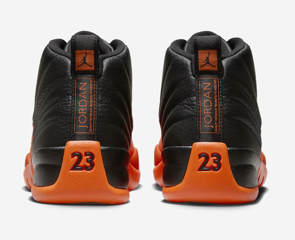 0 Air Jordan 12 Brilliant Orange Fd9101 081 3 - www.kickbulk.co