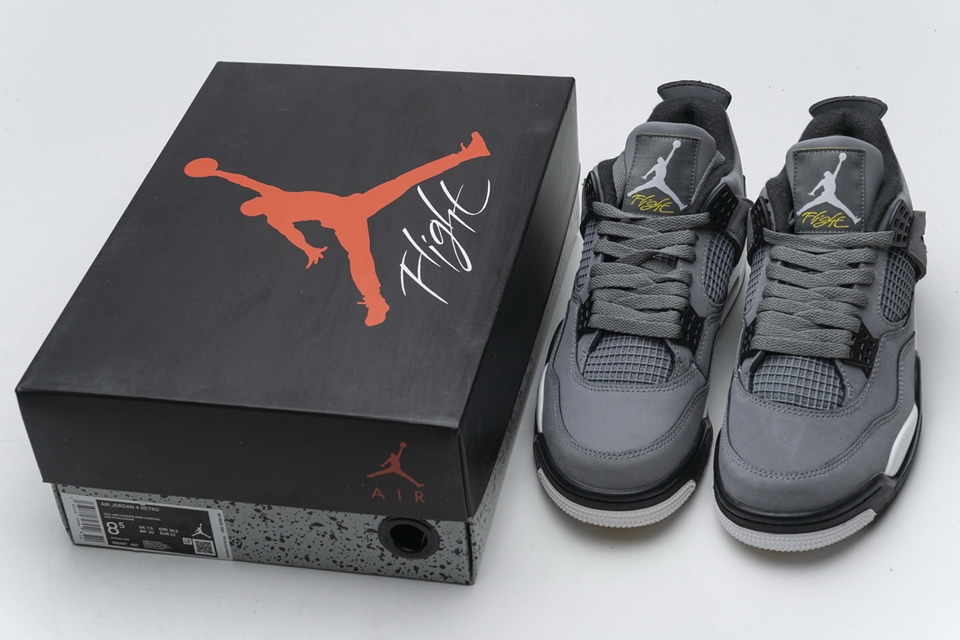Nike Air Jordan 4 Retro Cool Grey 308497 007 3 - www.kickbulk.co