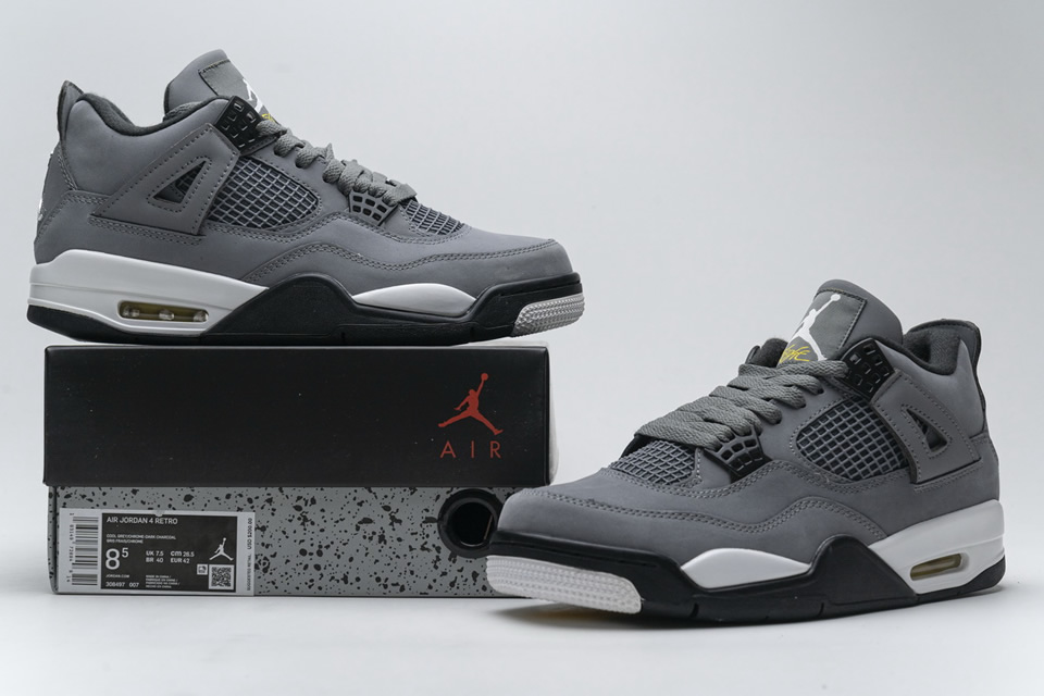 Nike Air Jordan 4 Retro Cool Grey 308497 007 6 - www.kickbulk.co