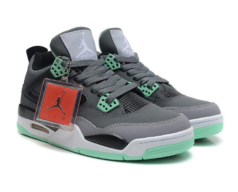 Air Jordan 4 Retro Green Glow 308497 033 2 - www.kickbulk.co