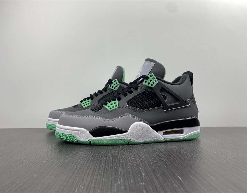 Air Jordan 4 Retro Green Glow 308497 033 6 - www.kickbulk.co