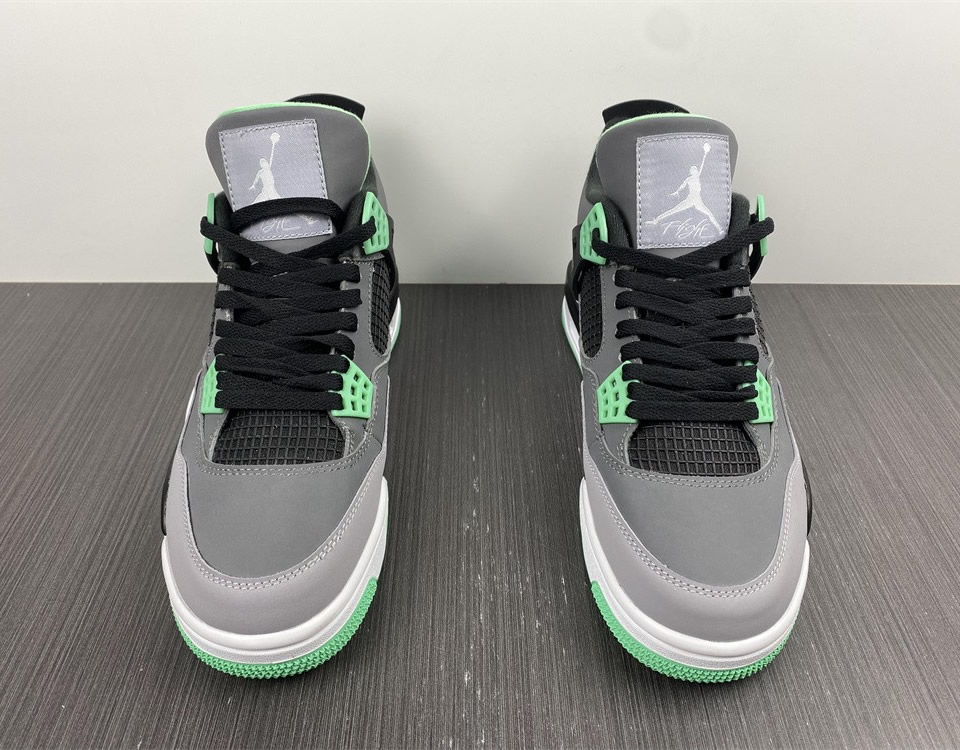 Air Jordan 4 Retro Green Glow 308497 033 8 - www.kickbulk.co