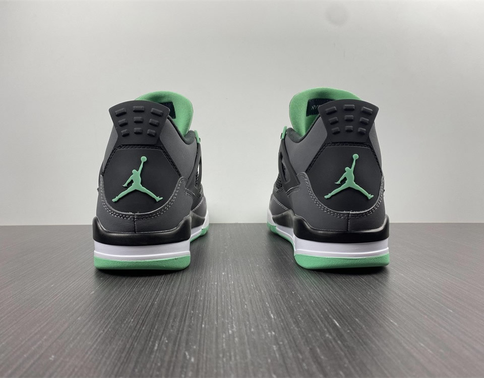 Air Jordan 4 Retro Green Glow 308497 033 9 - www.kickbulk.co