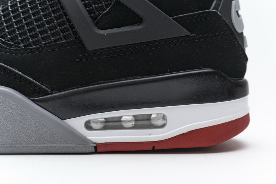 Nike Air Jordan 4 Retro Bred 308497 060 12 - www.kickbulk.co
