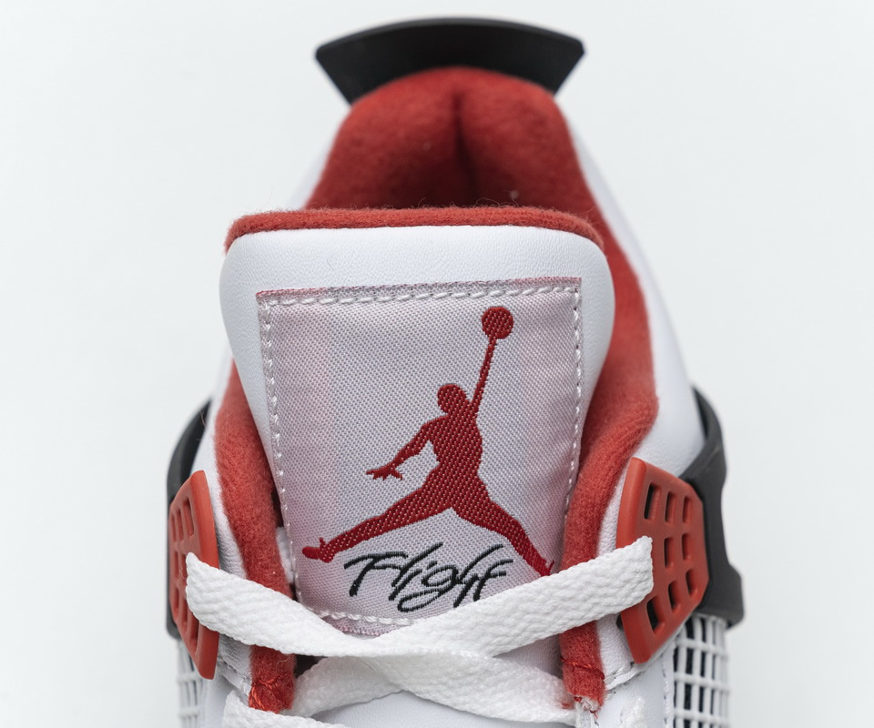 Nike Air Jordan 4 Retro Fire Red 308497 110 10 - www.kickbulk.co