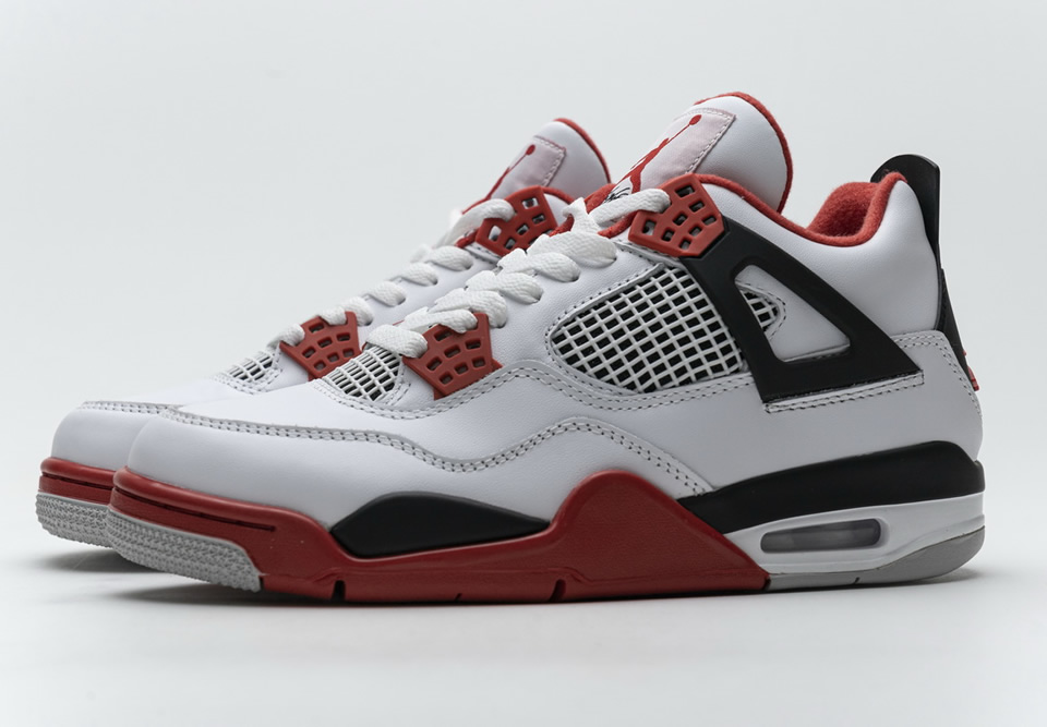 Nike Air Jordan 4 Retro Fire Red 308497 110 6 - www.kickbulk.co