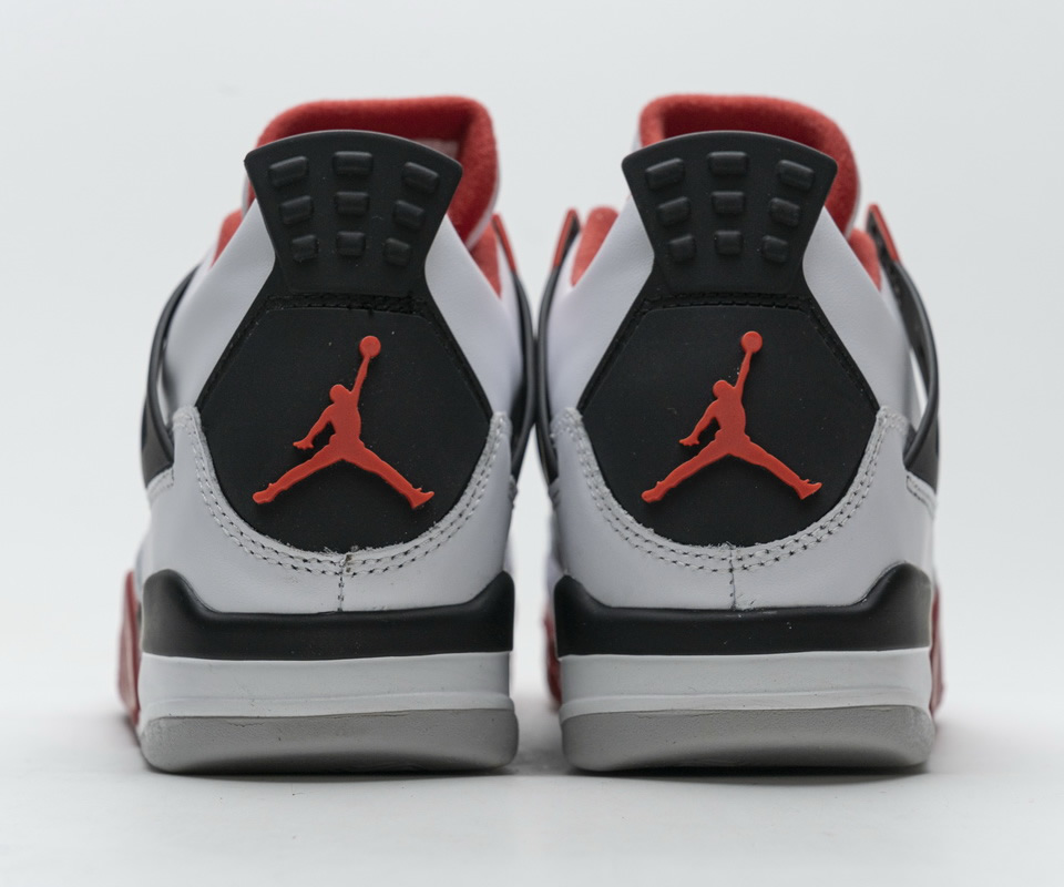 Nike Air Jordan 4 Retro Fire Red 308497 110 7 - www.kickbulk.co