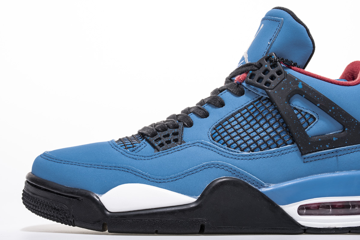 Nike Travis Scott Cactus Jack X Air Jordan 4 Houston Oilers 308497 406 8 - www.kickbulk.co