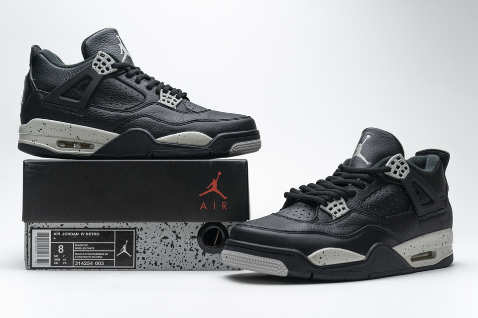 Nike Air Jordan 4 Retro Oreo 314254 003 7 - www.kickbulk.co