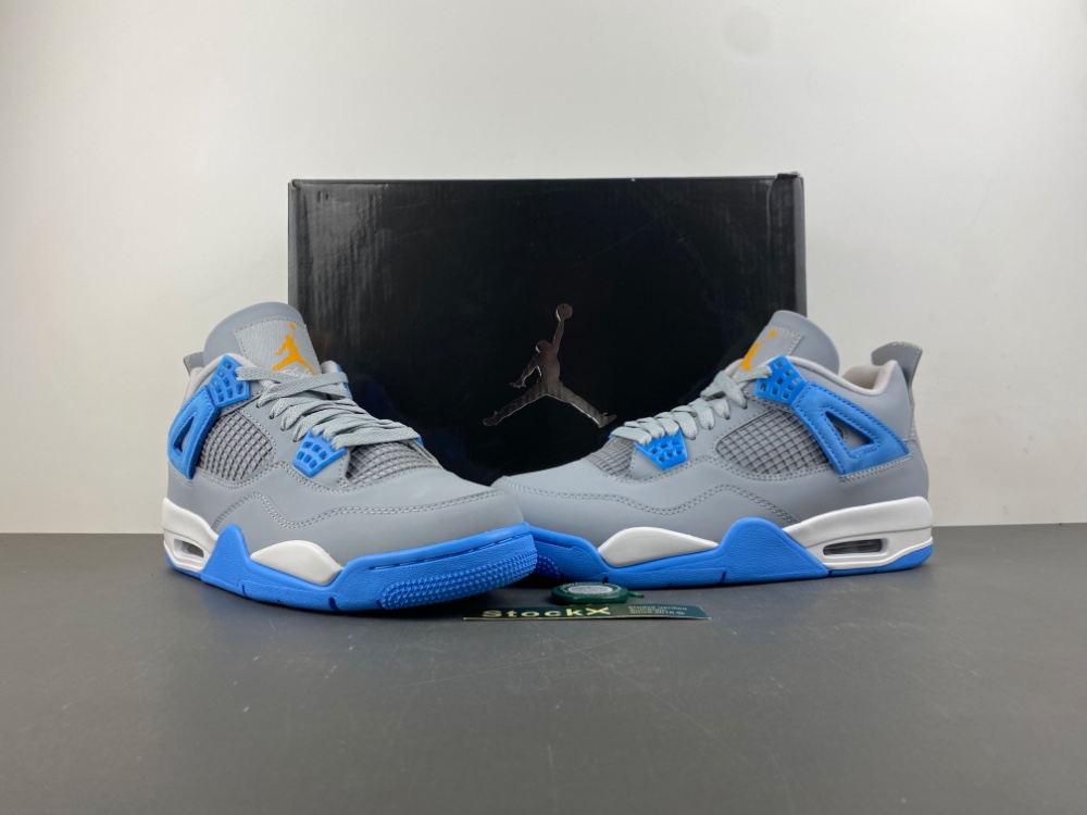 Air Jordan 4 Retro Ls Mist Blue 314254 041 11 - www.kickbulk.co