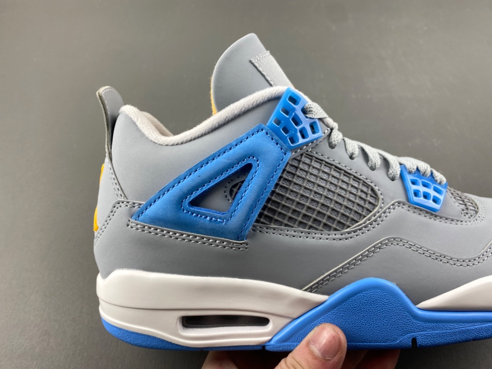 Air Jordan 4 Retro Ls Mist Blue 314254 041 15 - www.kickbulk.co