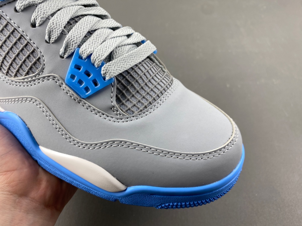 Air Jordan 4 Retro Ls Mist Blue 314254 041 16 - www.kickbulk.co