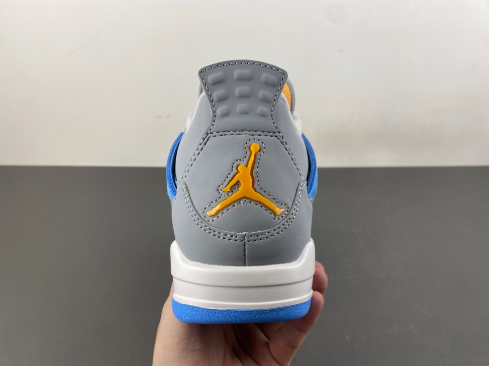Air Jordan 4 Retro Ls Mist Blue 314254 041 19 - www.kickbulk.co