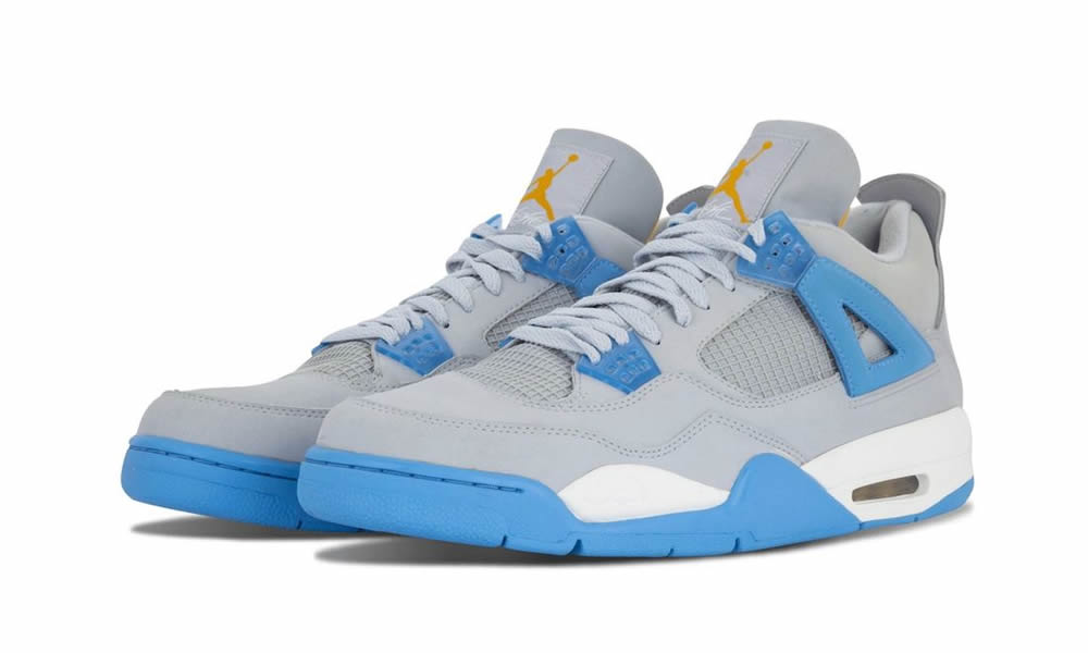 Air Jordan 4 Retro Ls Mist Blue 314254 041 2 - www.kickbulk.co