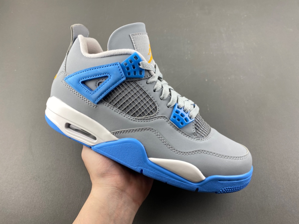 Air Jordan 4 Retro Ls Mist Blue 314254 041 8 - www.kickbulk.co