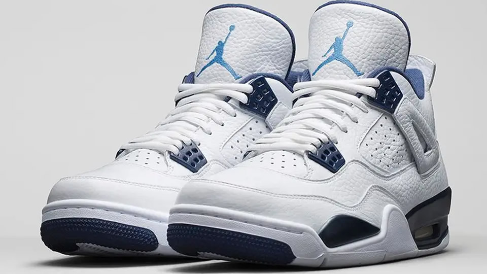 Nike Air Jordan 4 Retro Columbia Legend Blue 2015 314254 107 11 - www.kickbulk.co