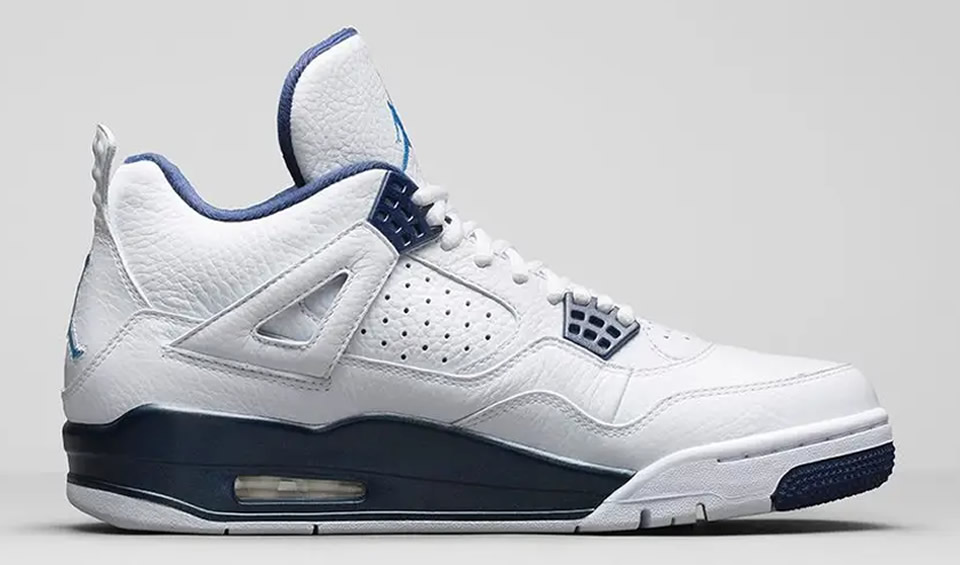 Nike Air Jordan 4 Retro Columbia Legend Blue 2015 314254 107 14 - www.kickbulk.co