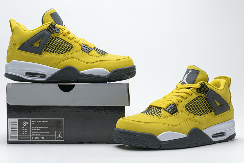 Nike Air Jordan 4 Retro Ls Lightning 314254 702 8 - www.kickbulk.co