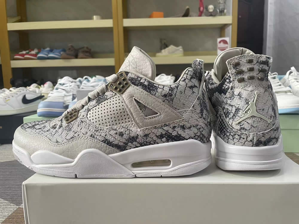 Air Jordan 4 Retro Premium Snakeskin 819139 030 5 - www.kickbulk.co