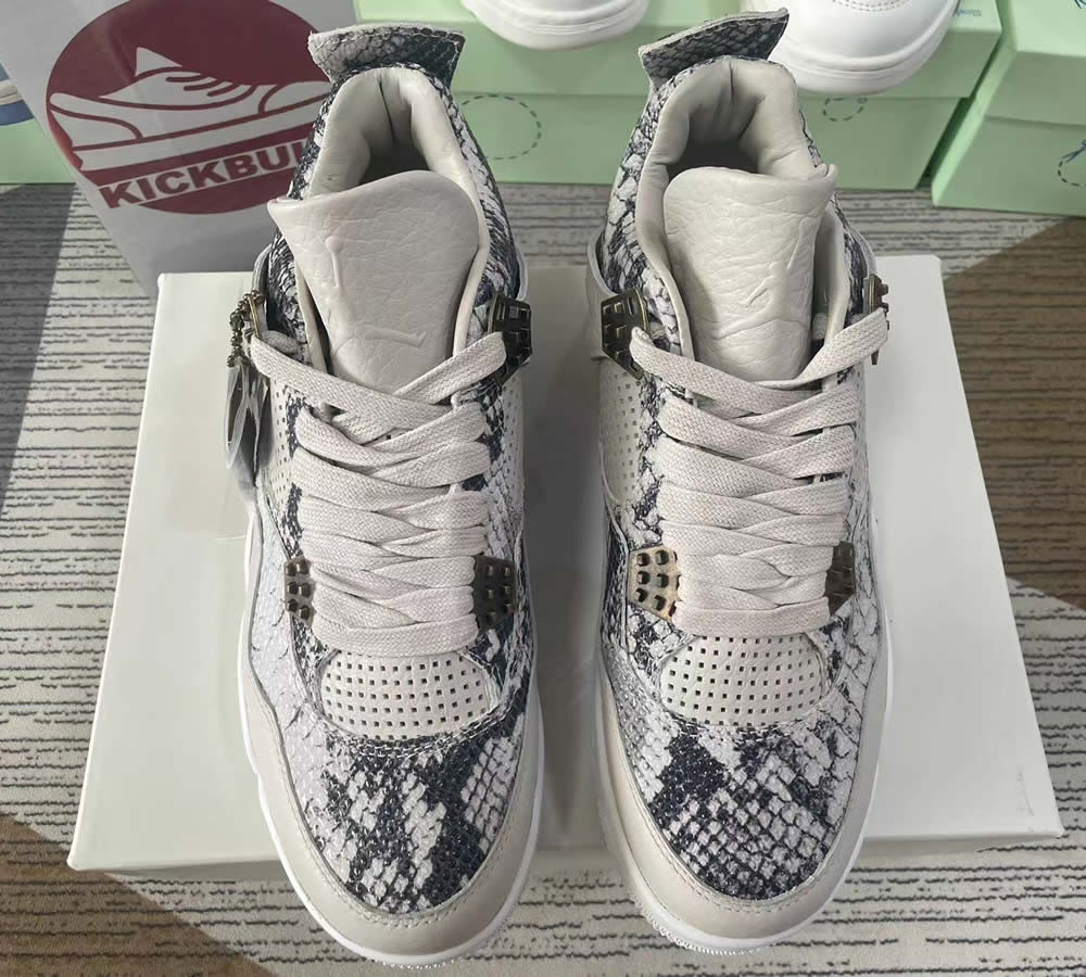 Air Jordan 4 Retro Premium Snakeskin 819139 030 6 - www.kickbulk.co