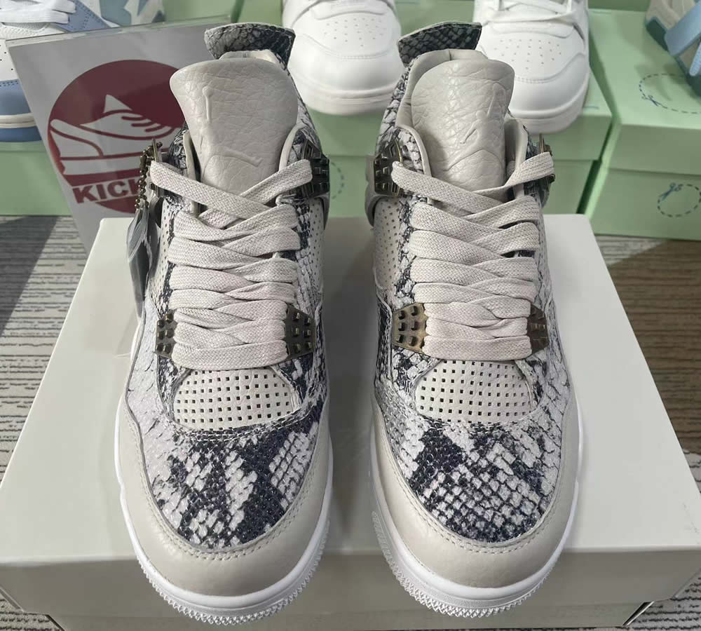 Air Jordan 4 Retro Premium Snakeskin 819139 030 7 - www.kickbulk.co