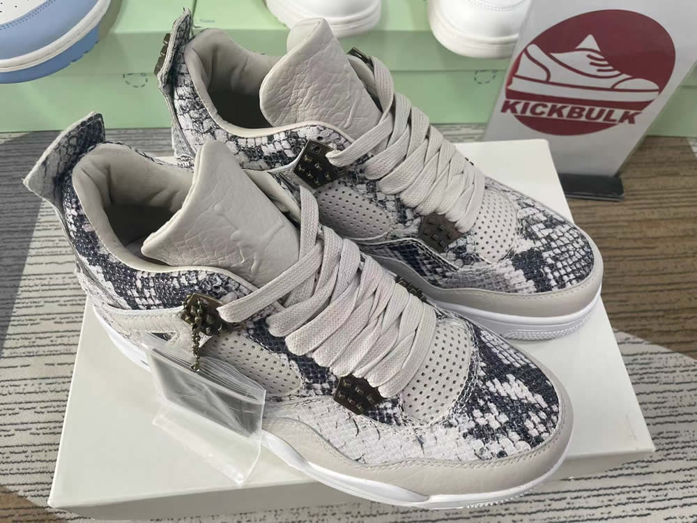 Air Jordan 4 Retro Premium Snakeskin 819139 030 9 - www.kickbulk.co