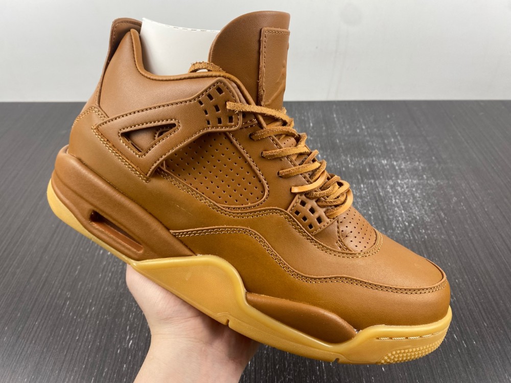 Air Jordan 4 Premium Wheat 819139 205 10 - www.kickbulk.co