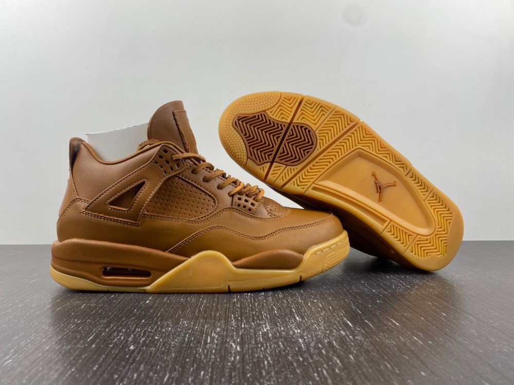 Air Jordan 4 Premium Wheat 819139 205 9 - www.kickbulk.co