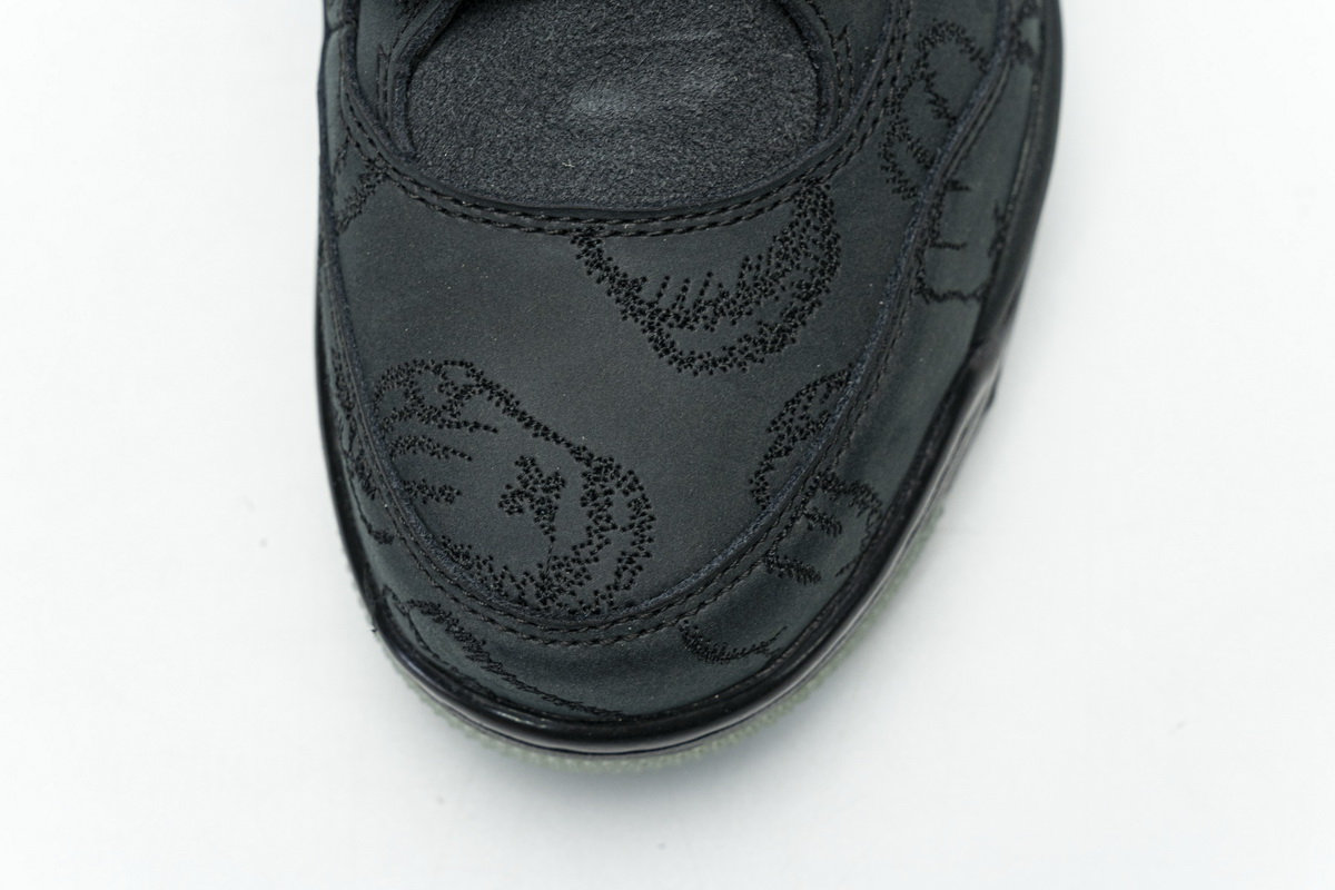 Nike Air Jordan 4 Retro Kaws Black 930155 001 12 - www.kickbulk.co