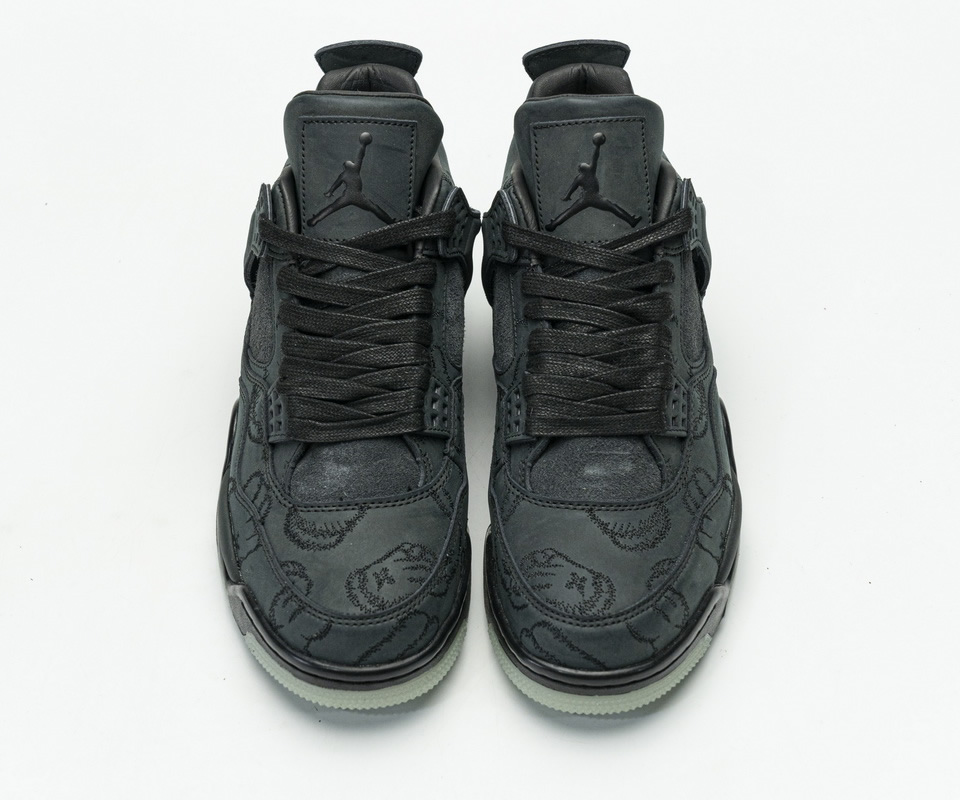 Nike Air Jordan 4 Retro Kaws Black 930155 001 2 - www.kickbulk.co