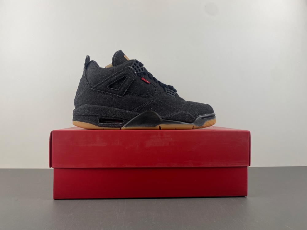 Air Jordan 4 Retro Levis Black Jeans A02571 001 14 - www.kickbulk.co