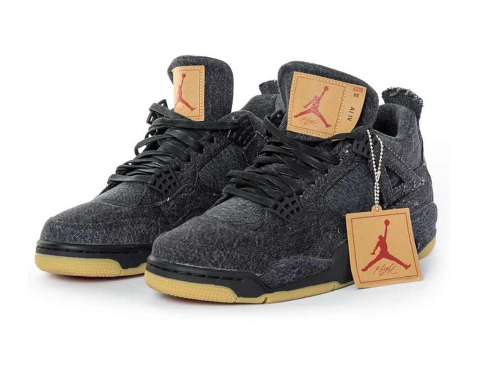 Air Jordan 4 Retro Levis Black Jeans A02571 001 2 - www.kickbulk.co