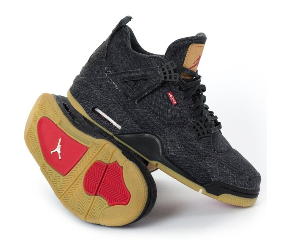 Air Jordan 4 Retro Levis Black Jeans A02571 001 3 - www.kickbulk.co