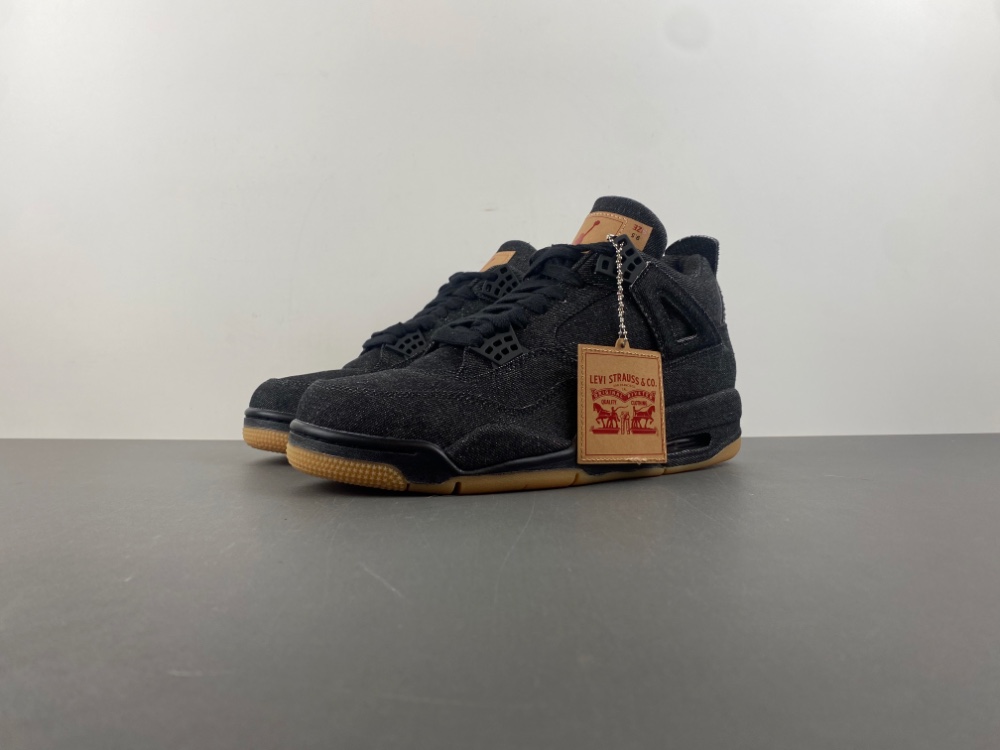 Air Jordan 4 Retro Levis Black Jeans A02571 001 6 - www.kickbulk.co