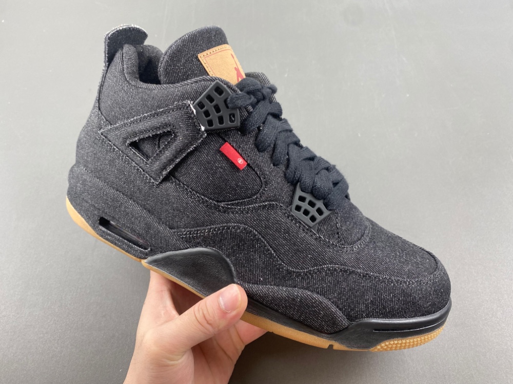 Air Jordan 4 Retro Levis Black Jeans A02571 001 9 - www.kickbulk.co