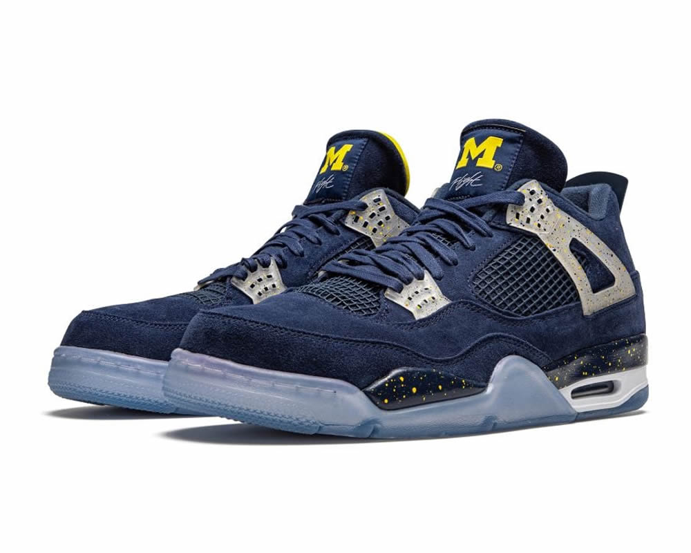 Air Jordan 4 Retro Michigan Wolverines Pe Aj4 1036660 2 - www.kickbulk.co