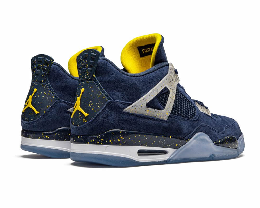 Air Jordan 4 Retro Michigan Wolverines Pe Aj4 1036660 3 - www.kickbulk.co