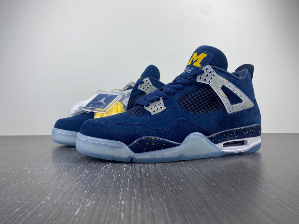 Air Jordan 4 Retro Michigan Wolverines Pe Aj4 1036660 6 - www.kickbulk.co