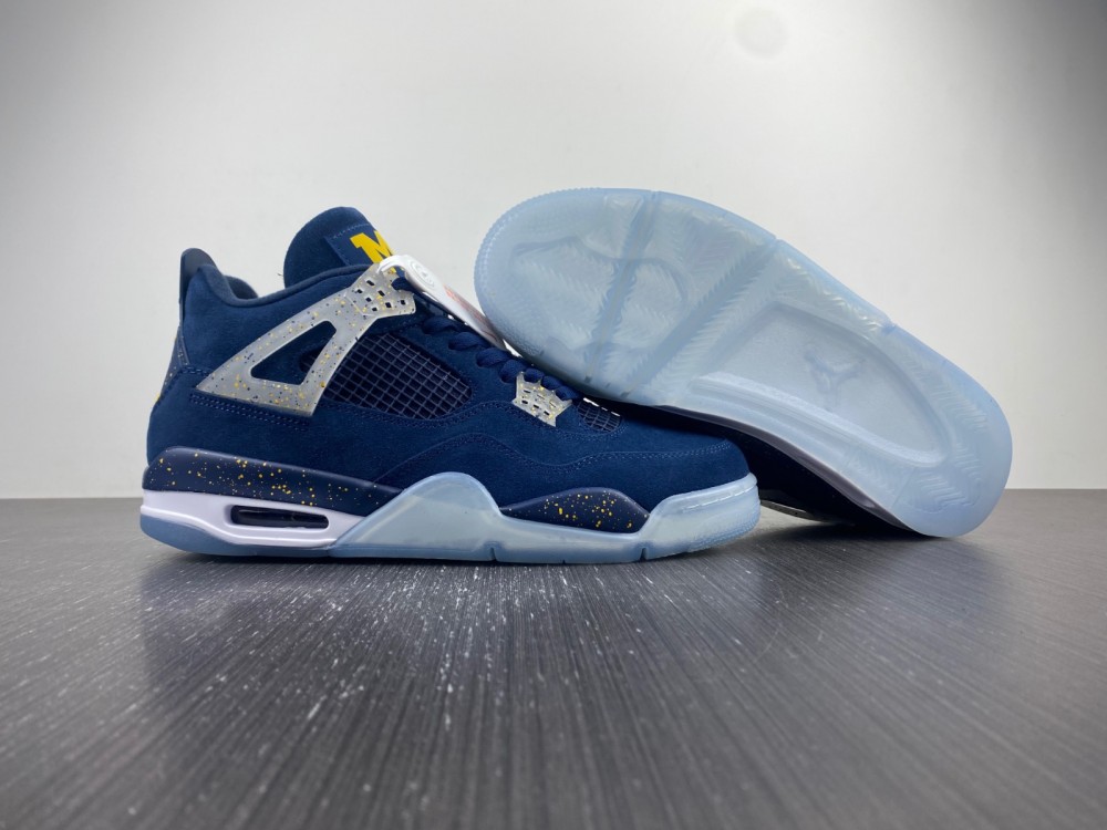 Air Jordan 4 Retro Michigan Wolverines Pe Aj4 1036660 7 - www.kickbulk.co