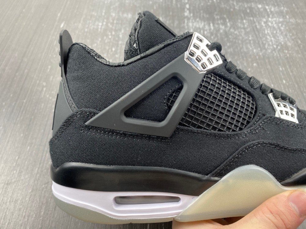 Eminem Carhartt Air Jordan 4 Retro Black Chrome Aj4 582314 14 - www.kickbulk.co