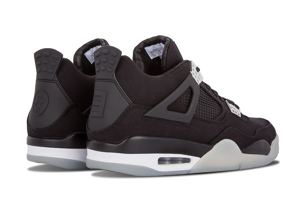 Eminem Carhartt Air Jordan 4 Retro Black Chrome Aj4 582314 3 - www.kickbulk.co