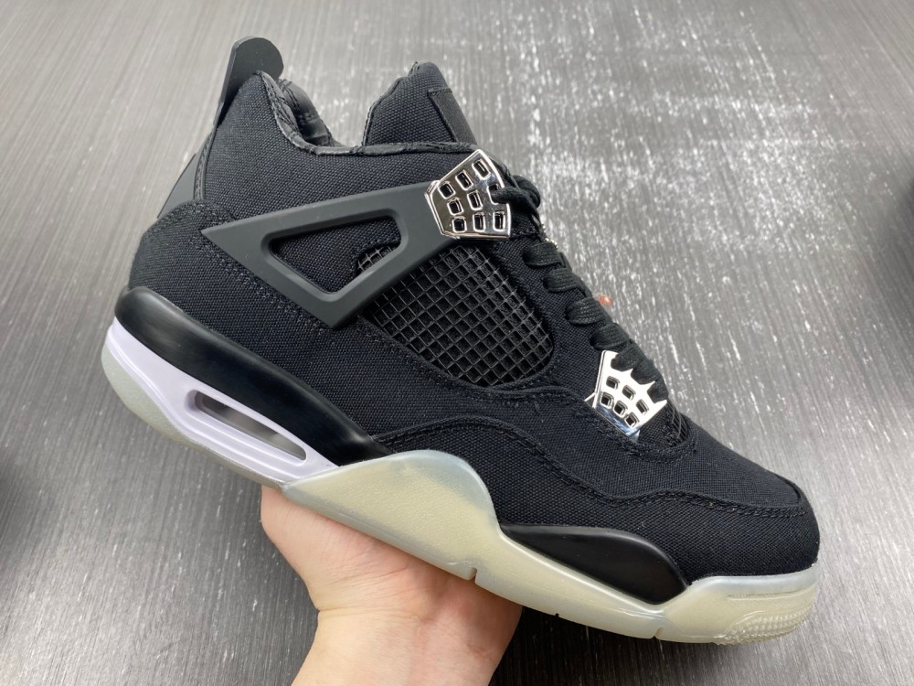 Eminem Carhartt Air Jordan 4 Retro Black Chrome Aj4 582314 8 - www.kickbulk.co