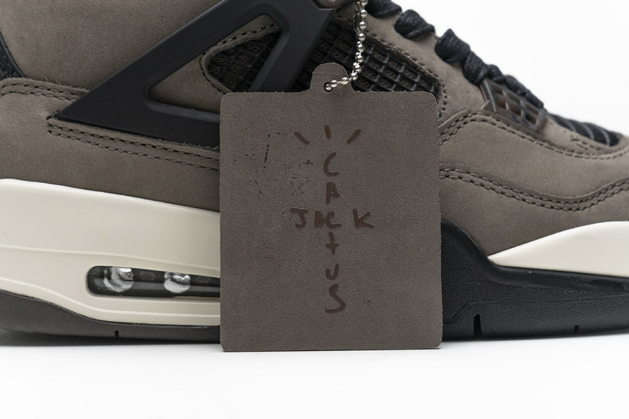 Travis Scott Air Jordan 4 Retro Brown Nike Aj4 882335 18 - www.kickbulk.co