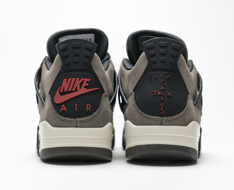Travis Scott Air Jordan 4 Retro Brown Nike Aj4 882335 6 - www.kickbulk.co